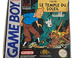 une boîte de Game Boy sur laquelle figure l'image d'un homme et d'un chien