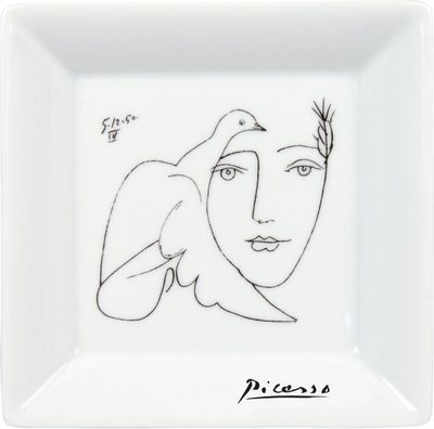 Pablo Picasso porcelaine "Le Visage"