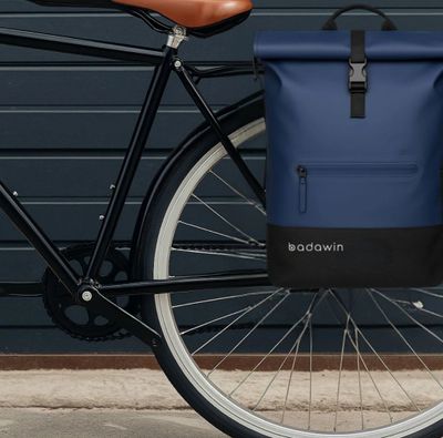 BADAWIN : Sac à dos vélo Anna 27L bleu. - Photo 1