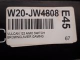 a close up of a box with a label on it
