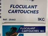 two boxes of bestway fioculant cartouches for aquariums