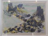 une image d'un tableau accroché au mur