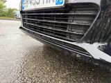 a close up view of a car ' s front bumper