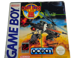 une boîte de Game Boy sur laquelle figure un hélicoptère