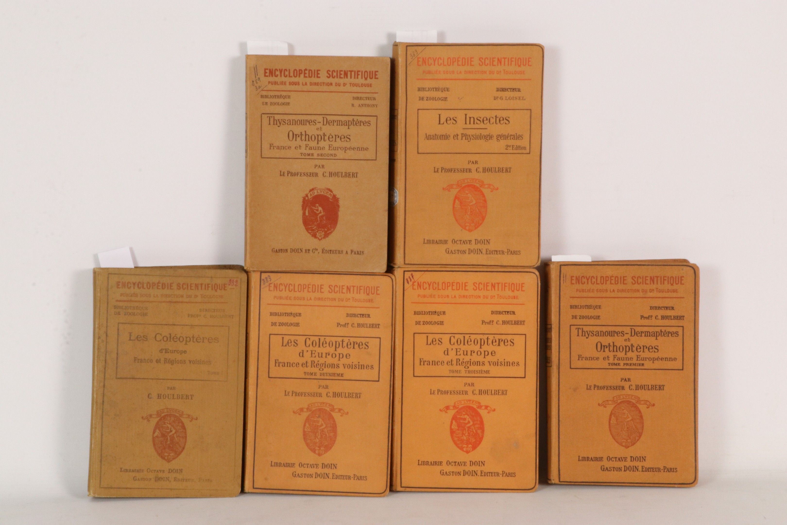 [ENTOMOLOGIE] HOULBERT C. Encyclopédie scientifique, Bibliot…
