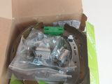 a cardboard box with a toy car inside of it