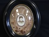 a picture of a picture of a woman in a picture frame