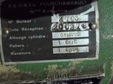 a close up of a military uniform with a label on it
