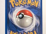 a picture of a pokemon card on a refrigerator