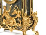 a clock that is sitting on top of a table