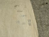 a close up of a piece of cloth on the ground