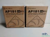 two boxes of the same product are sitting next to each other