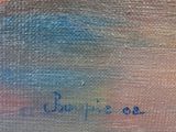 an image of a painting of a person with a hat on