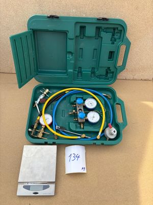 Kit frigoriste avec balance électronique – Coffret de mainte…