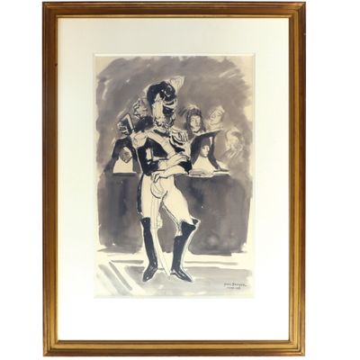 YVES BRAYER (1907-1990) Gendarme