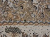 a picture of a painting on the wall of a building