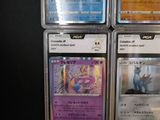 many different types of pokemon cards on the table