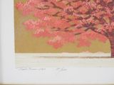 a picture of a picture of a tree with pink flowers