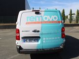 a van that is parked in a parking lot