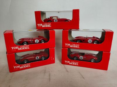 TOP MODEL Collection : Série de 5 miniatures automobiles, en…