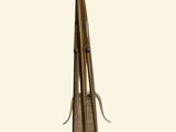 a tall metal object that is standing on a table