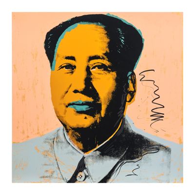 andy warhol, ' mao mao ', 2012, pop art gallery