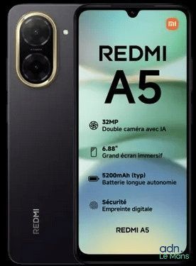 Le Redmi A5 est le premier smartphone équipé d'un double appareil photo