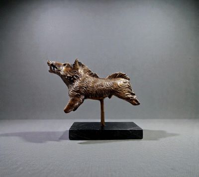 Sanglier Gallo Romain de Titleberg (IIème siècle après JC), …