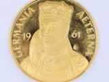 pièce d'or à l'effigie de la reine Élisabeth d'Angleterre