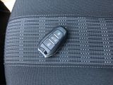 a remote control sitting on the seat of a car