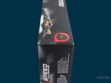 a black box with a lego figure inside of it