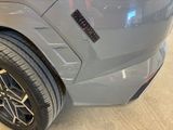 a close up of a car with a sticker on the side of it