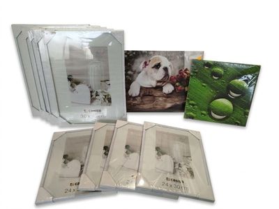 une série de cartes illustrées de chiens