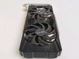 a close up of a video card on a table