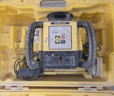 a yellow box with a yellow and black object inside of it