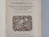 an old book with a picture of a man riding on a horse