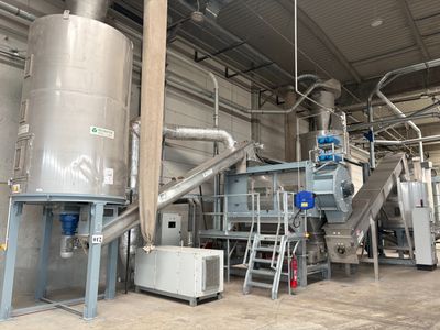 EXT - 1 ligne de lavage à sec TECHNOFER - PEHD Comprenant : …