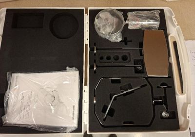 a box that has some items in it on a table