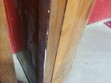 two pieces of wood on the floor next to each other