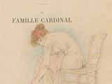 an image of a drawing of a nude woman sitting on a chair