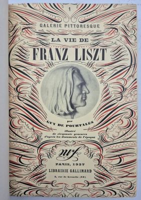 un livre sur lequel figure le portrait d'une femme