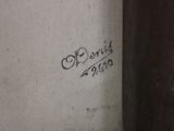 an image of a close up of a vase with writing on it