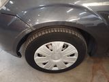 a close up of a car that has a denting on it
