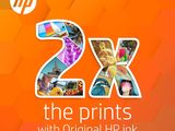 hp 2x the prints with original hp ink
