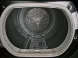 a close up view of the inside of a washing machine