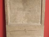 an old wooden cabinet in the corner of a room