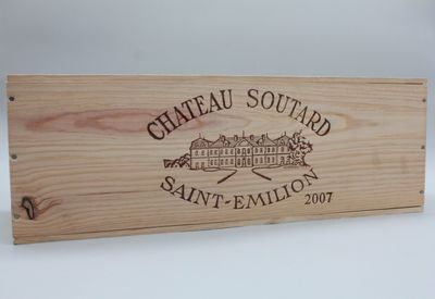 Château Soutard Saint-Emilion - Caisse à vin en bois