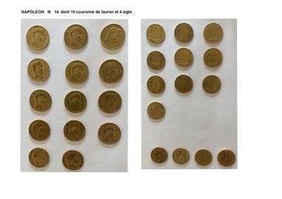 deux photos représentant une paire de pièces d'or posées sur une surface blanche