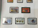 a picture of a book with stamps on it