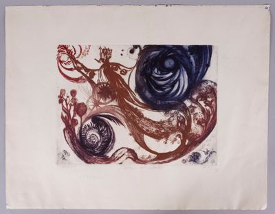 École française, XXè siècle L'anneau des étoiles